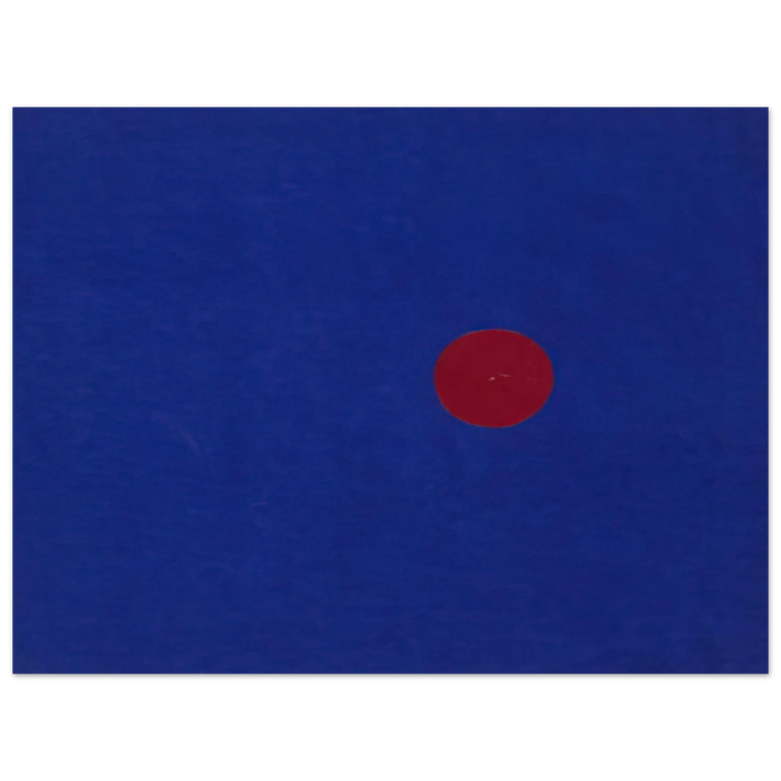 Ellsworth Kelly - Red and Blue from the series Line Form Color 75x100 cm / 30x40inches Fine Art Poster