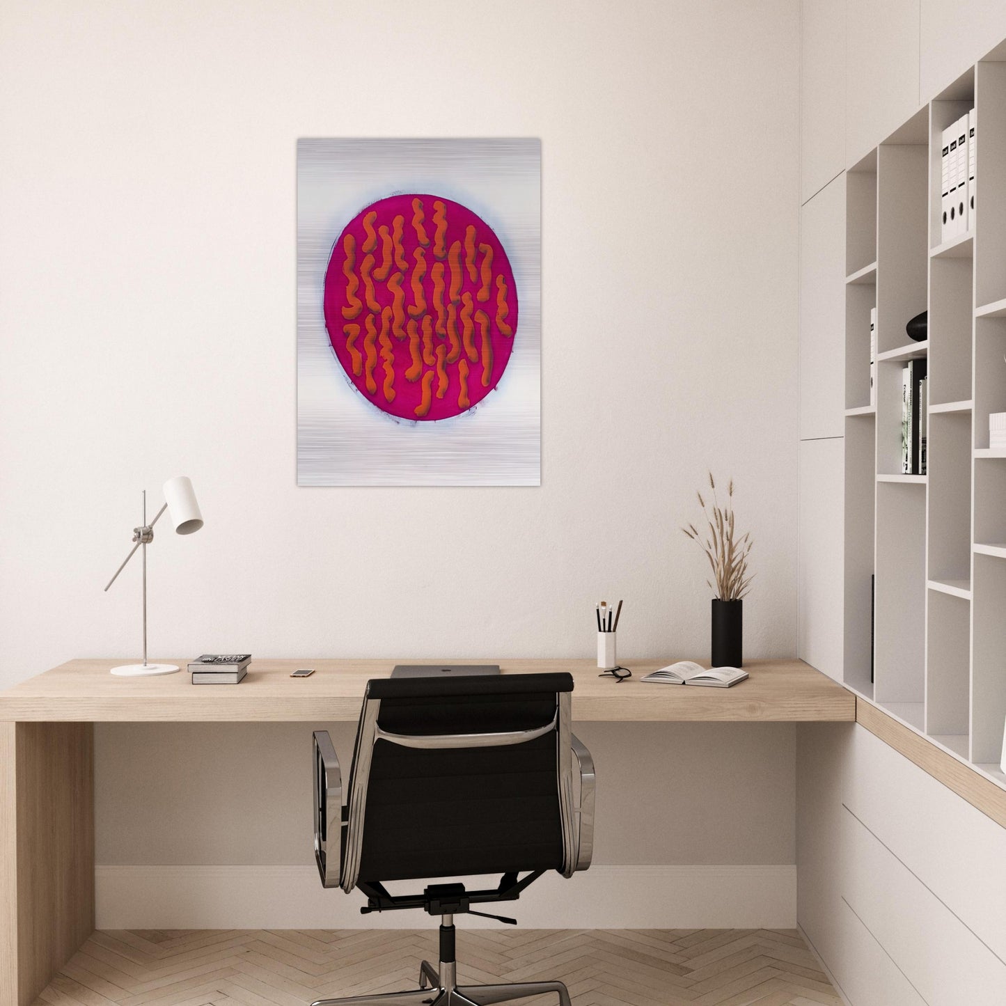 Untitled Sunset Series 32 - 1965 - John Altoon Brushed Aluminum Print - 70x100 cm / 28x40 inches | John Altoon Aluminum Print | John Altoon Prints