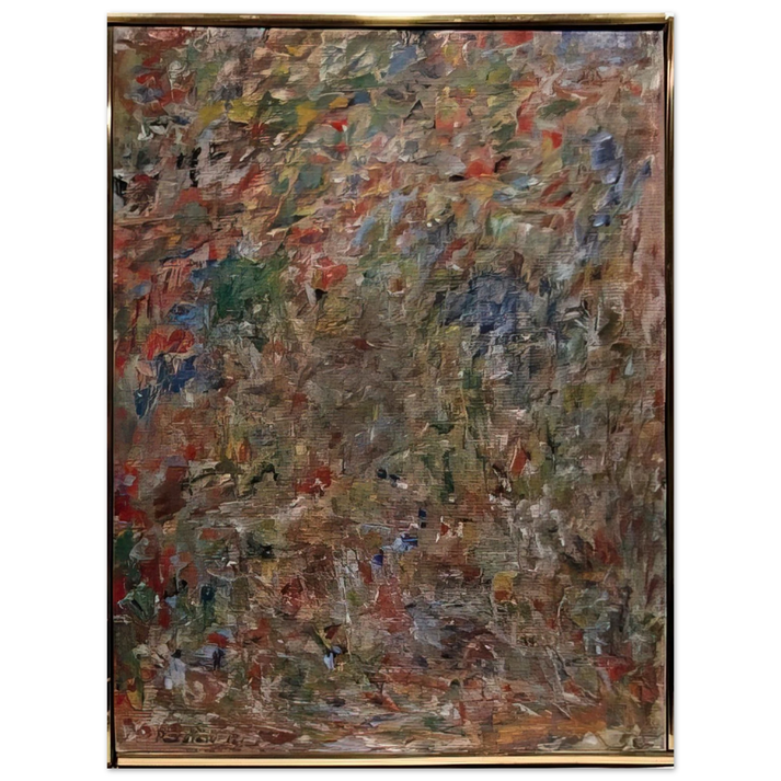 Milton Resnick - ABSTRACTION 1963 75x100 cm / 30x40inches Fine Art Poster