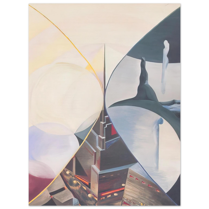 Benedetta Cappa - Il Grande X - 1931 Italy 75x100 cm / 30x40inches Fine Art Poster