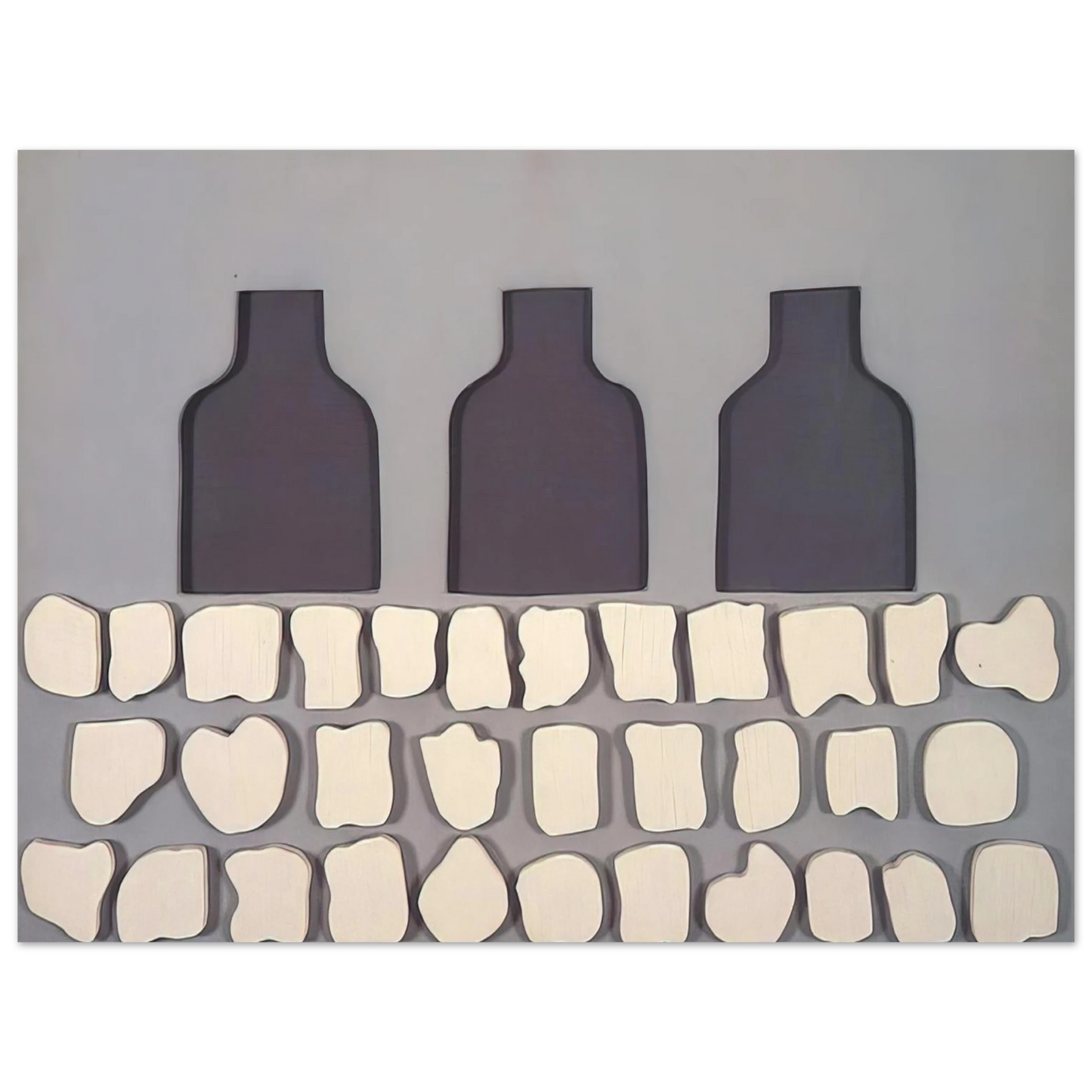 Forrest Bess - The Three Doors - 1959 75x100 cm / 30x40inches Fine Art Poster