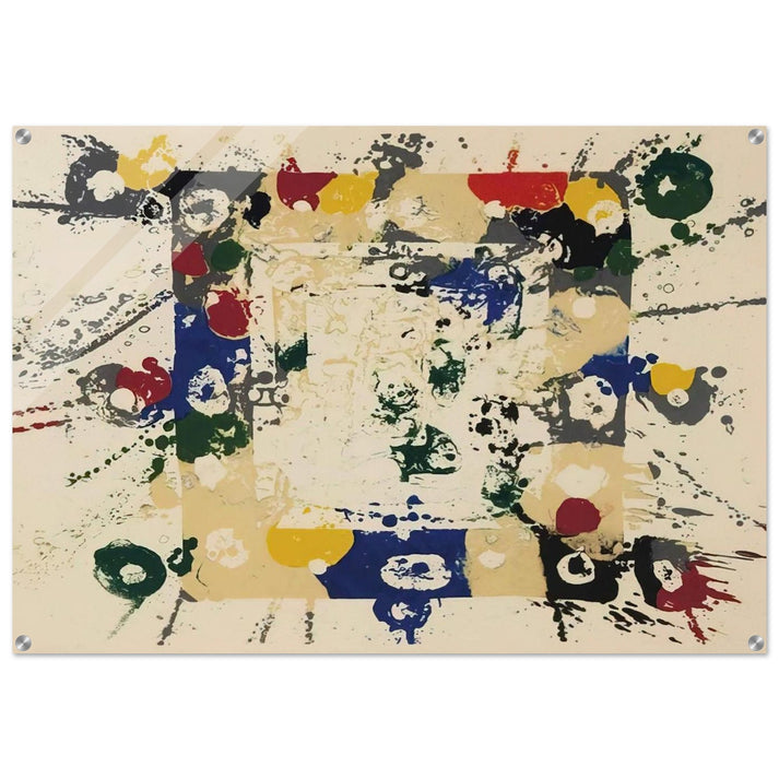 Untitled SF143S - Sam Francis Acrylic Print - 70x100 cm / 28x40″ inches