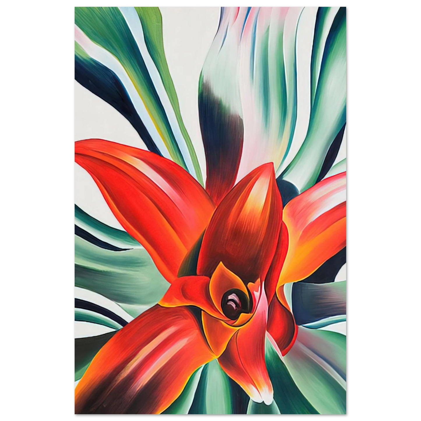 Georgia O'Keeffe - Leaves of a Plant Fine Art Poster
