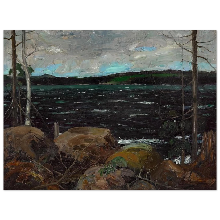 Tom Thomson - NORTHERN LAKE 1913 75x100 cm / 30x40inches Fine Art Poster