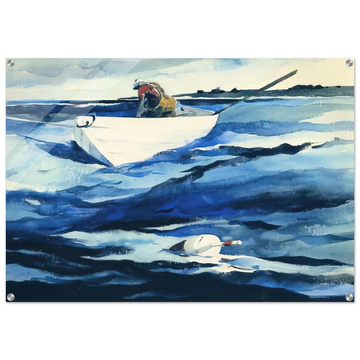 THE LOBSTERMAN - Andrew Wyeth Acrylic Print - 70x100 cm / 28x40″ inches