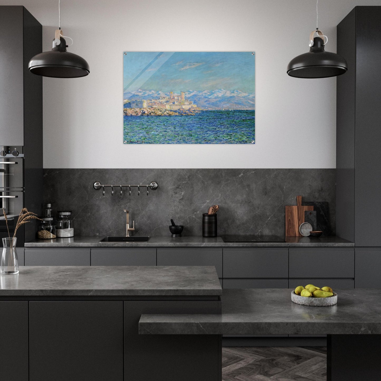 Antibes, Afternoon Effect - claude monet Acrylic Print - 70x100 cm / 28x40″ inches