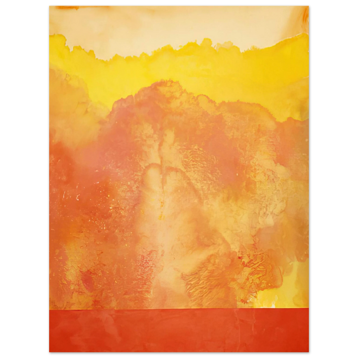 Ronnie Landfield - Pathfinder - 1970 75x100 cm / 30x40inches Fine Art Poster