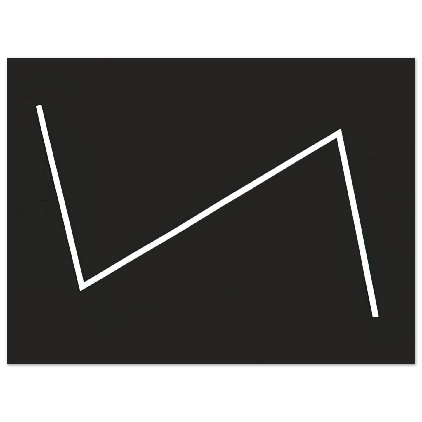 Carmen Herrera - Yesterday - 1987 75x100 cm / 30x40inches Fine Art Poster