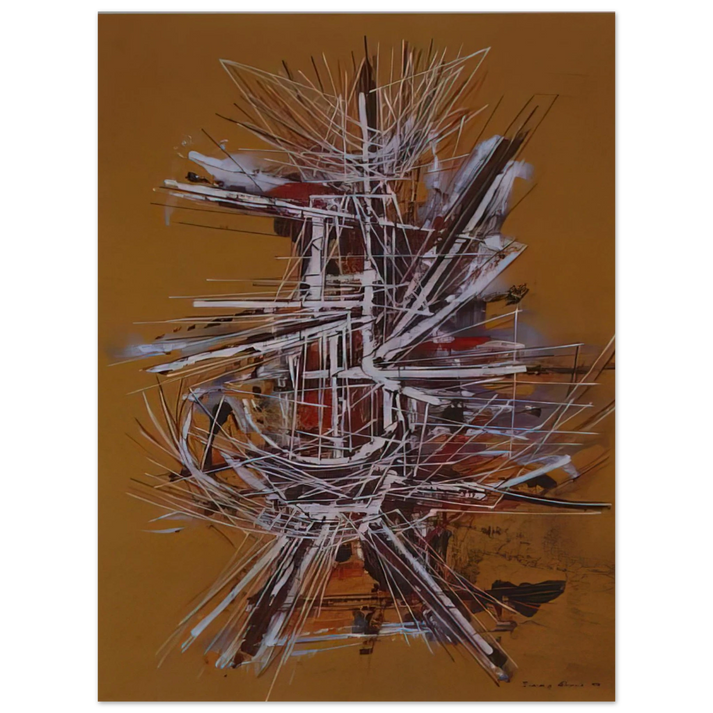 Jimmy Ernst - Southwest Image - 1958 75x100 cm / 30x40inches Fine Art Poster