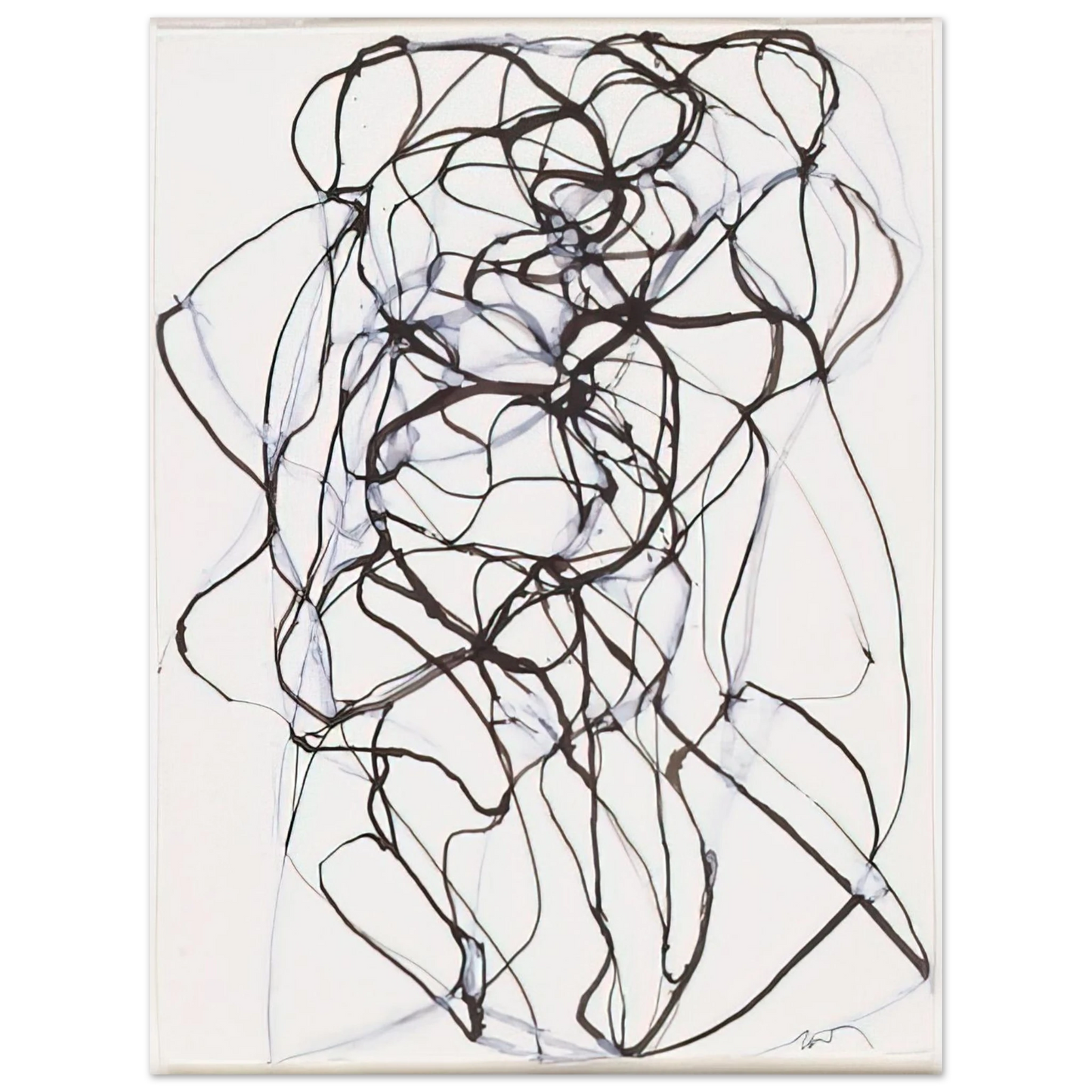 Brice Marden - Aphrodite Study - 1993 75x100 cm / 30x40inches Fine Art Poster