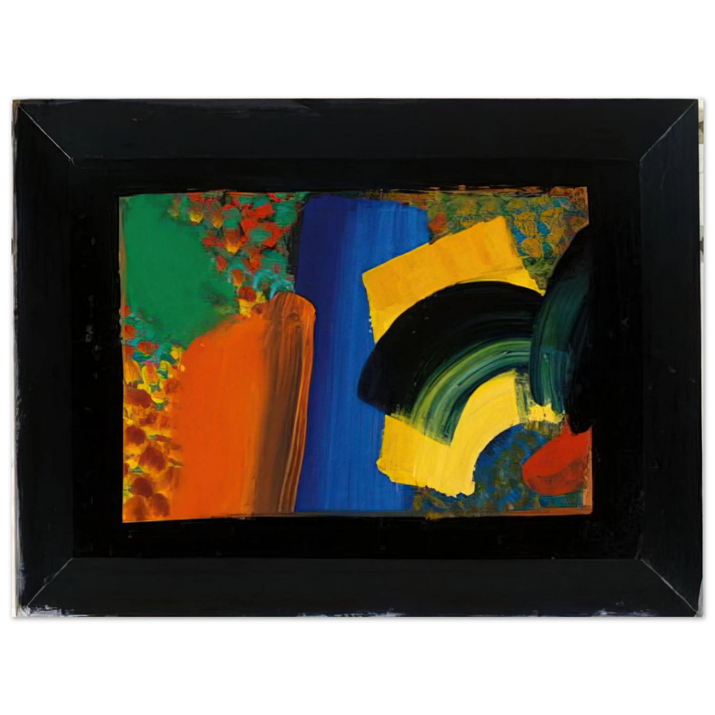 Howard Hodgkin - Patrick Caulfield in Italy - 1992 75x100 cm / 30x40inches Fine Art Poster