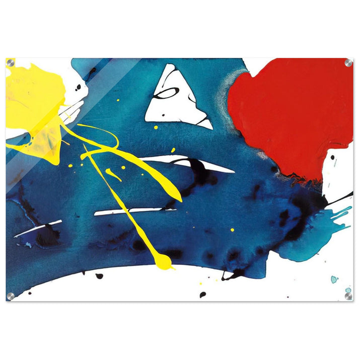 Untitled SFP94-105 SFF1697 - Sam Francis Acrylic Print - 70x100 cm / 28x40″ inches | Sam Francis Wall Art | Sam Francis Prints