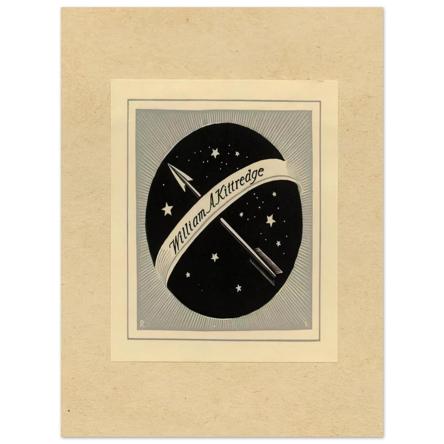 Rockwell Kent - Illustration to William A. Kittredge 75x100 cm / 30x40inches Fine Art Poster