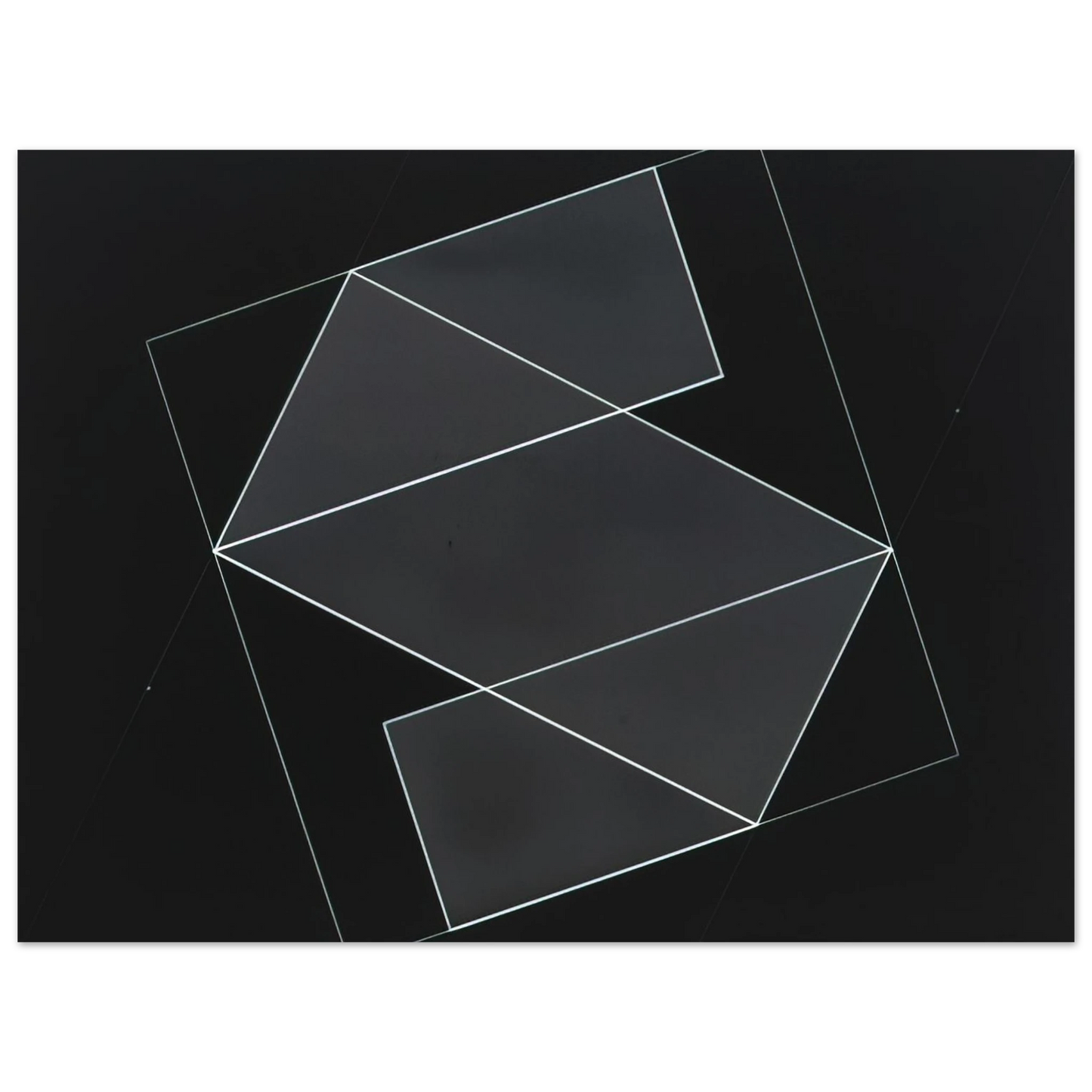 Josef Albers - STRUCTURAL CONSTELLATION 1952 75x100 cm / 30x40inches Fine Art Poster