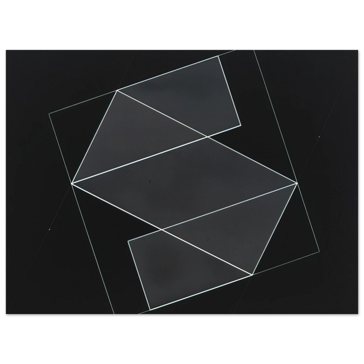 Josef Albers - STRUCTURAL CONSTELLATION 1952 75x100 cm / 30x40inches Fine Art Poster