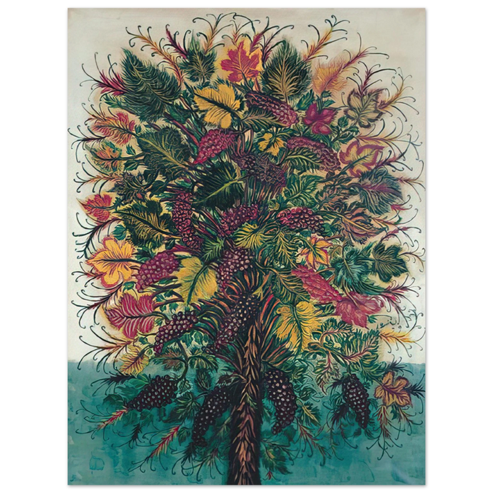Seraphine Louis - Les Grappes de Raisin - 1930 75x100 cm / 30x40inches Fine Art Poster