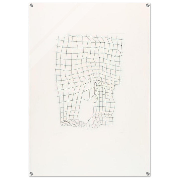 Reticulárea - 1973 - Gego Acrylic Print - 70x100 cm / 28x40″ inches | Gego Wall Art | Gego Prints