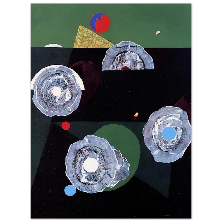 Max Ernst - Scallops flower 75x100 cm / 30x40inches Fine Art Poster