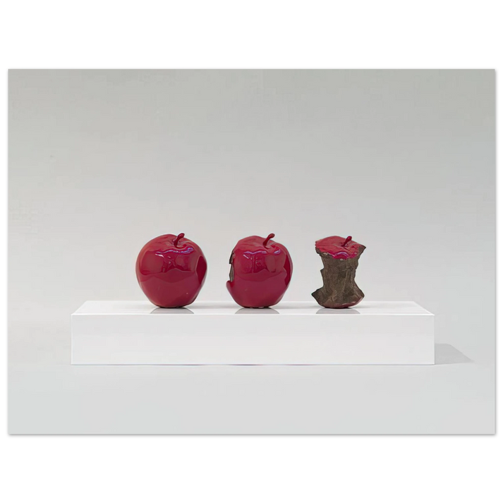 Billy Apple - 2 Minutes 33 Seconds Red - 1962 75x100 cm / 30x40inches Fine Art Poster