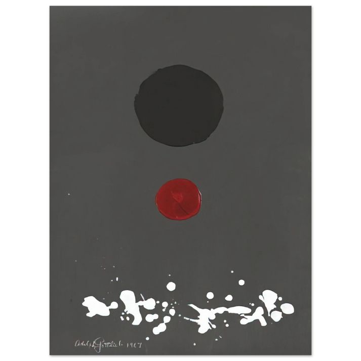 Adolph Gottlieb - Untitled - 1967 75x100 cm / 30x40inches Fine Art Poster