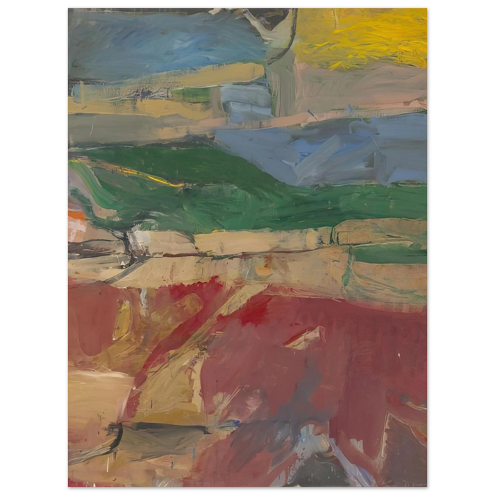 Richard Diebenkorn - Berkeley #32 75x100 cm / 30x40inches Fine Art Poster
