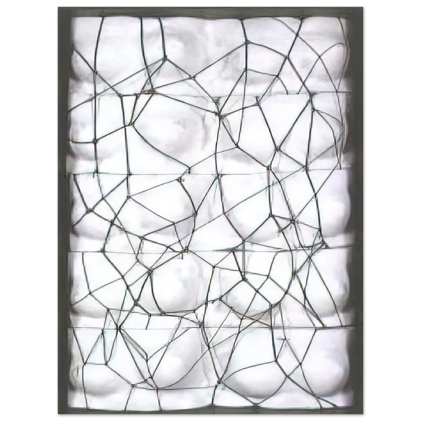 Joao Vieira - Viúva de Man Ray, Negra - 1981 75x100 cm / 30x40inches Fine Art Poster