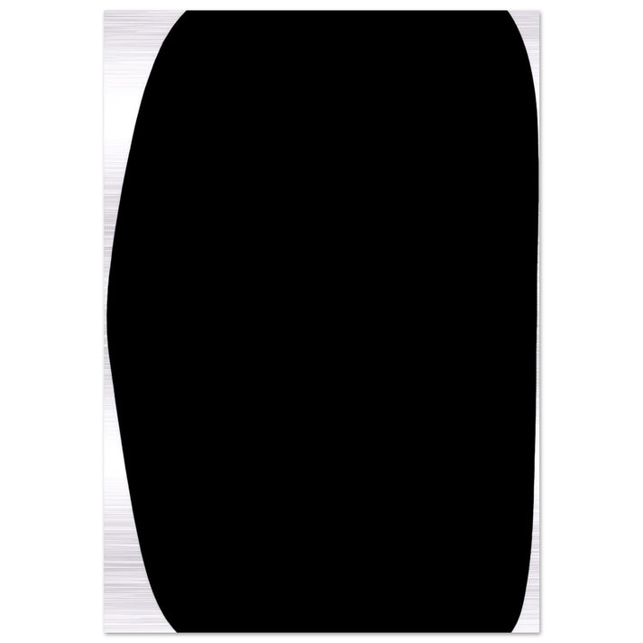 Black Ripe - Ellsworth Kelly Brushed Aluminum Print - 70x100 cm / 28x40 inches | Ellsworth Kelly Aluminum Print | Ellsworth Kelly Prints
