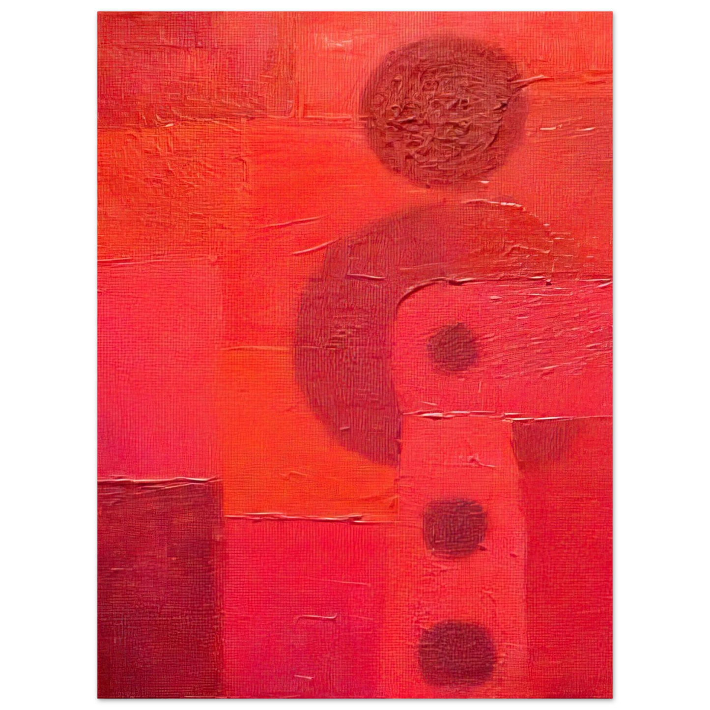 Pedro Coronel - Deshabitados #101 75x100 cm / 30x40inches Fine Art Poster