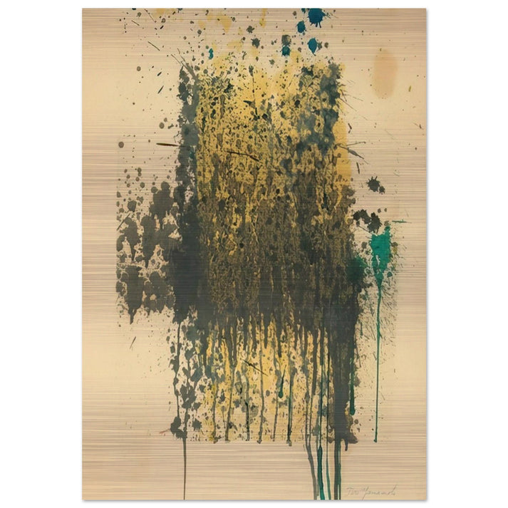 UNTITLED ABSTRACT - Taro Yamamoto Brushed Aluminum Print - 70x100 cm / 28x40 inches | Taro Yamamoto Aluminum Print | Taro Yamamoto Prints