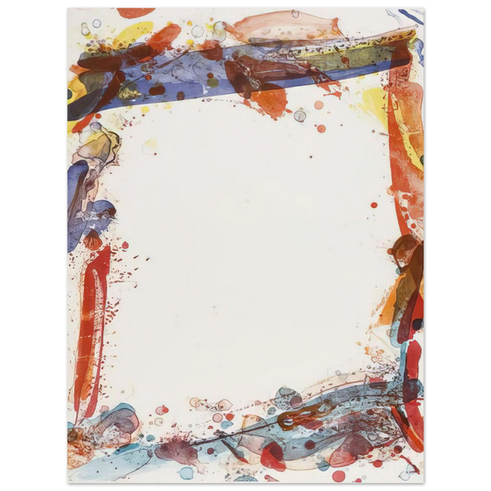Sam Francis - Veiled Sail 75x100 cm / 30x40inches Fine Art Poster