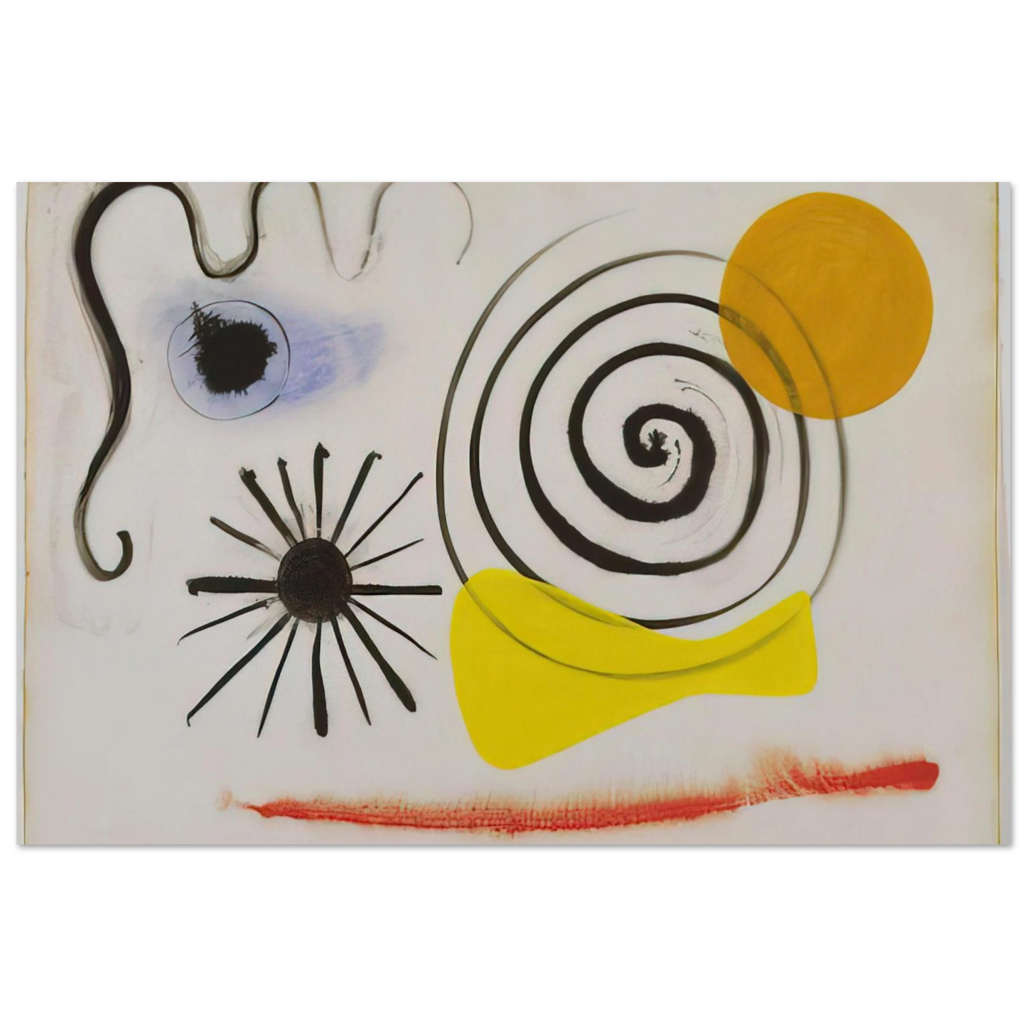 Alexander Calder - UNTITLED 1941 Fine Art Poster