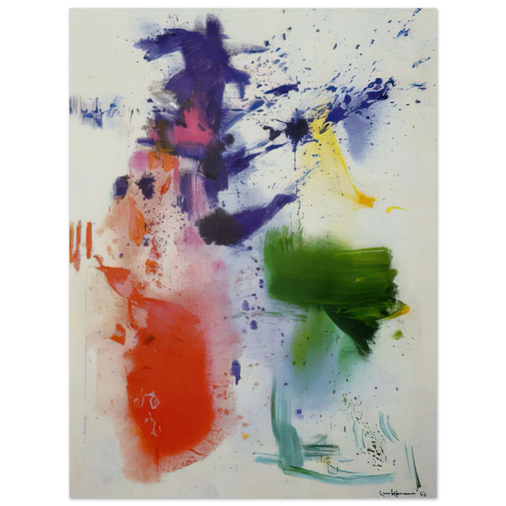 Hans Hofmann - Furioso 75x100 cm / 30x40inches Fine Art Poster