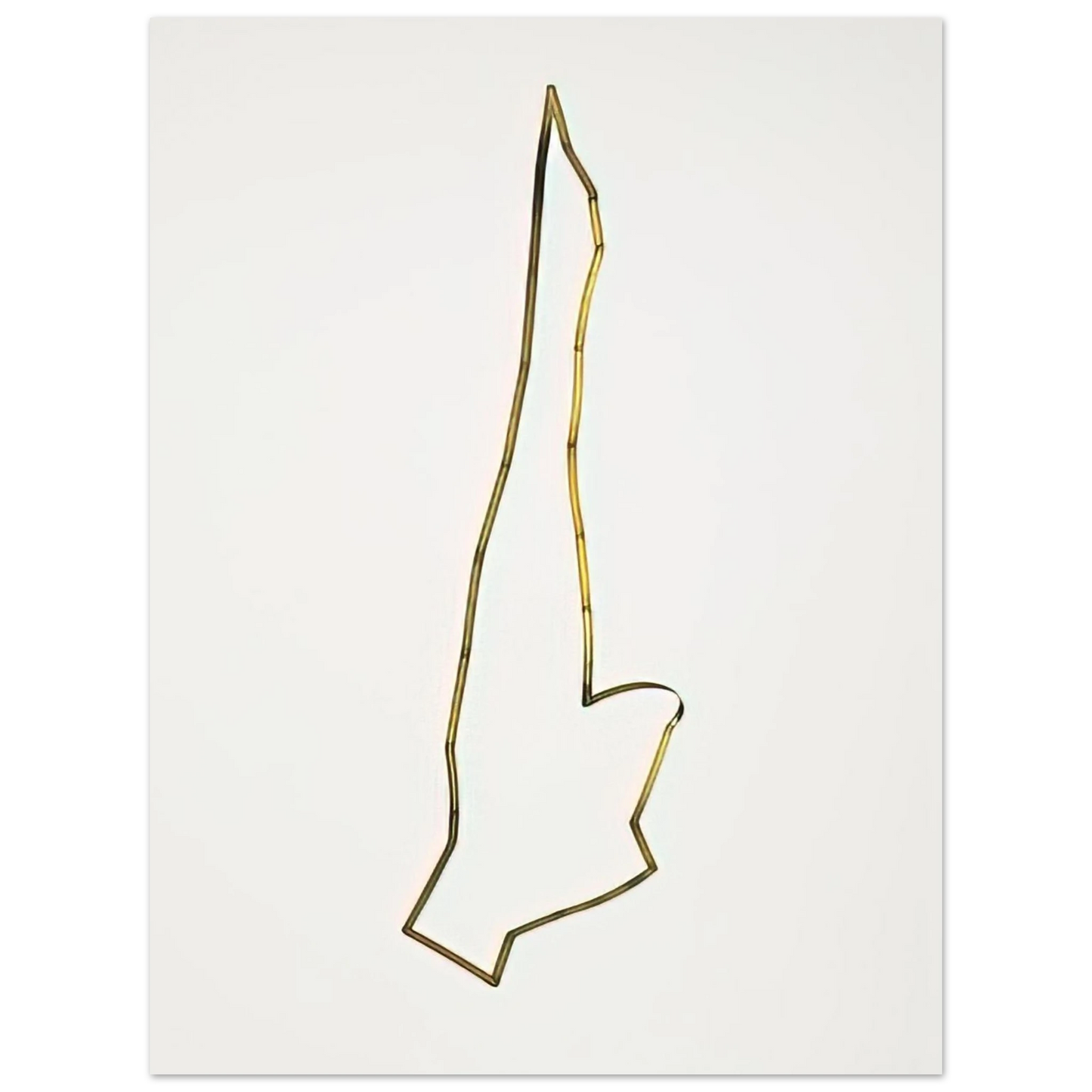 Gyula Kosice - Mobile Articulated Sculpture - 1948 75x100 cm / 30x40inches Fine Art Poster