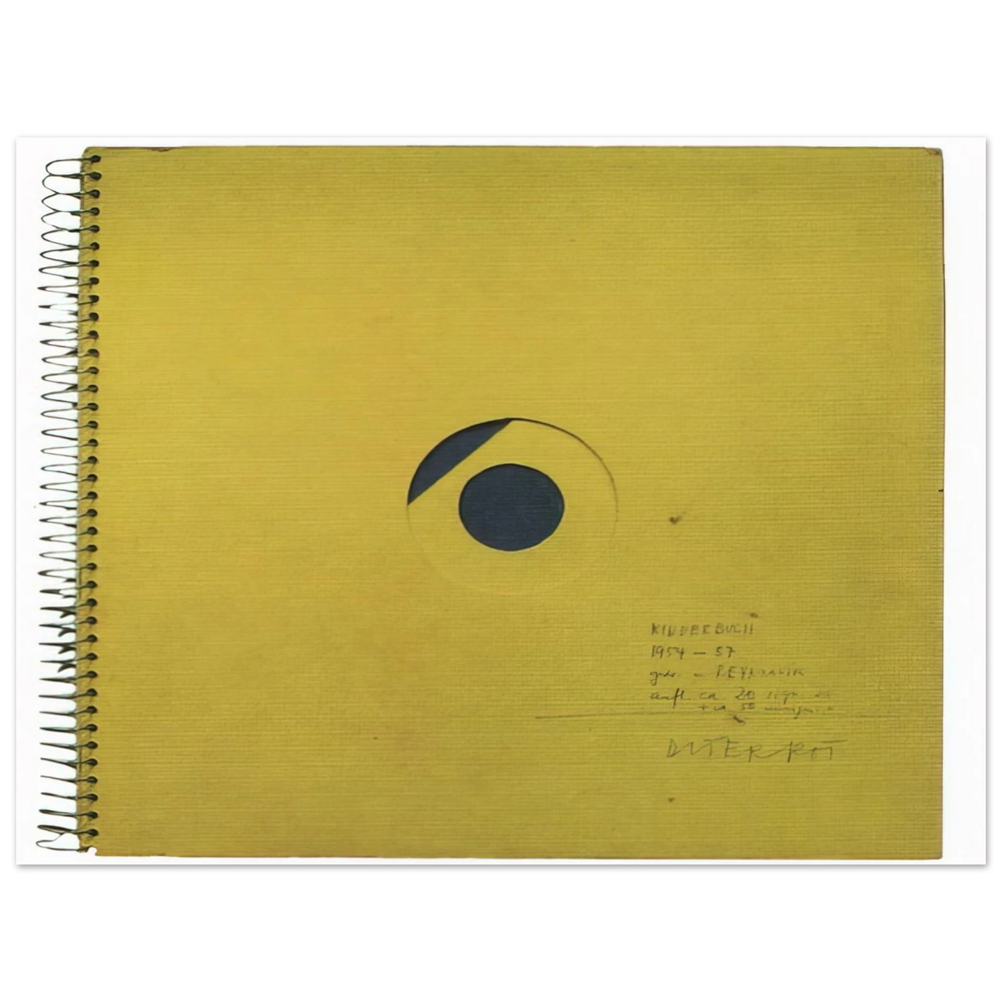 Dieter Roth - Children's Book - 1957 75x100 cm / 30x40inches Fine Art Poster