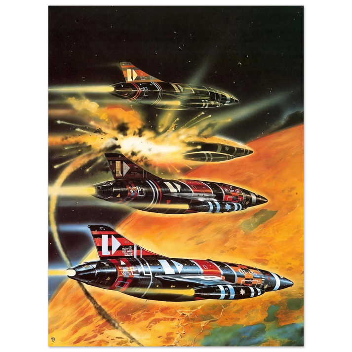 Chris Foss - Chris Foss 75x100 cm / 30x40inches Fine Art Poster