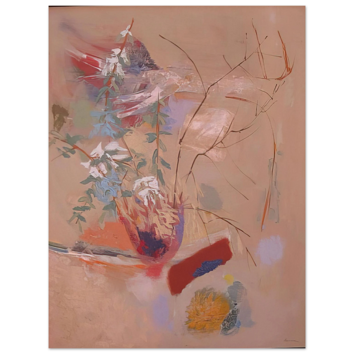 John Ferren - The Bush - 1955 75x100 cm / 30x40inches Fine Art Poster