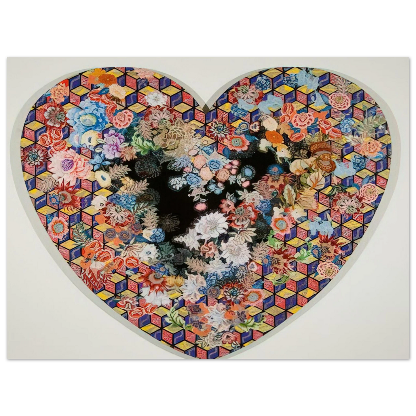 Miriam Schapiro - Heartland - 1985 75x100 cm / 30x40inches Fine Art Poster