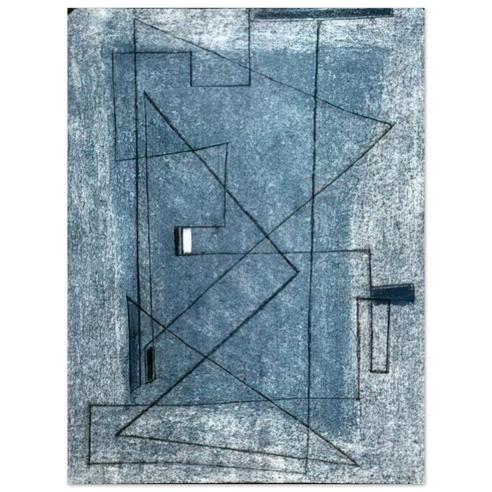 Bice Lazzari - Diario - Art Informel 75x100 cm / 30x40inches Fine Art Poster