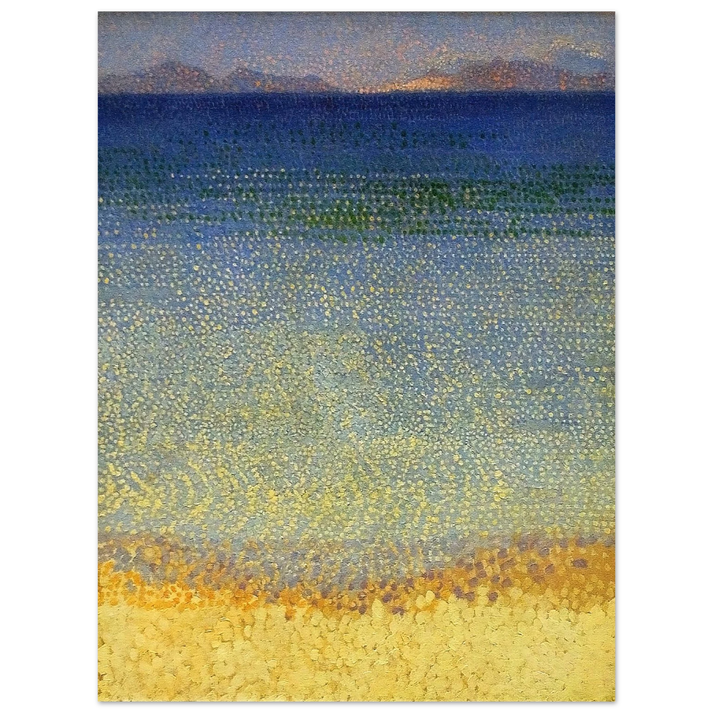 Henri-Edmond Cross - The Iles d'Or The Iles d'Hyeres, Var 75x100 cm / 30x40inches Fine Art Poster
