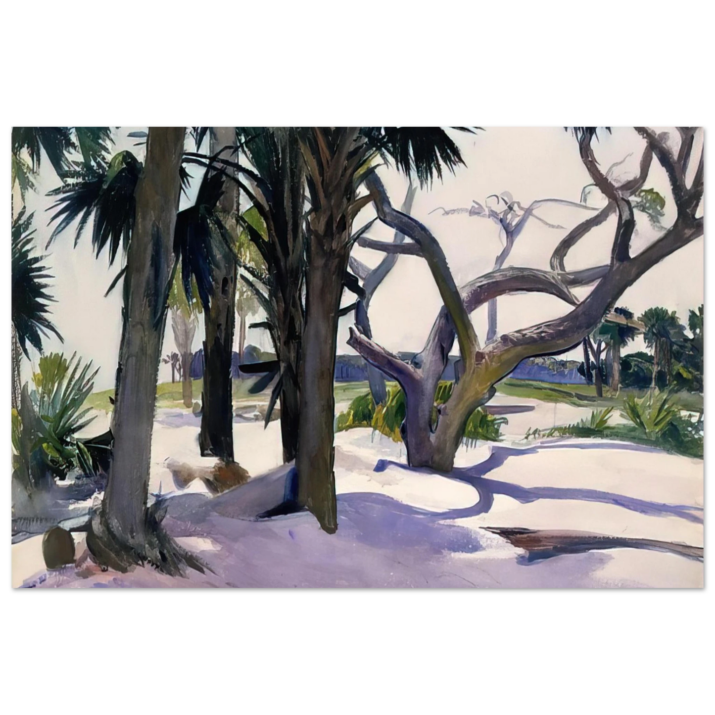Edward Hopper - Folly Beach, Charleston, South Carolina Fine Art Poster