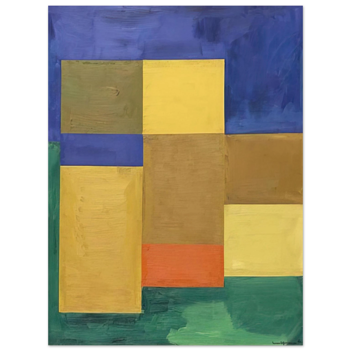 Hans Hofmann - Silent Night 75x100 cm / 30x40inches Fine Art Poster