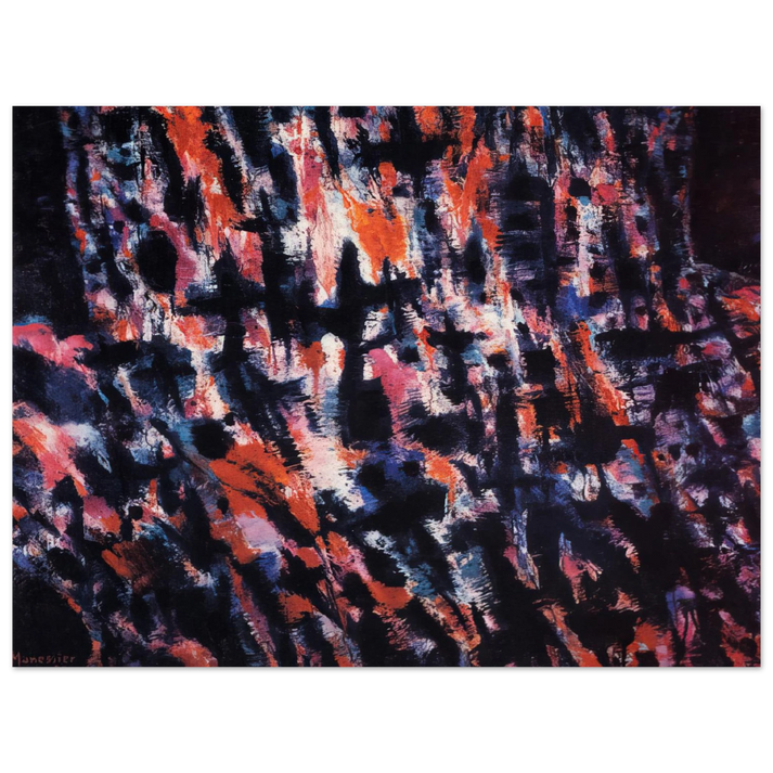Alfred Manessier - Passion - 1982 75x100 cm / 30x40inches Fine Art Poster