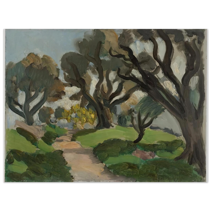 Henri Matisse - LANDSCAPE 1918 75x100 cm / 30x40inches Fine Art Poster