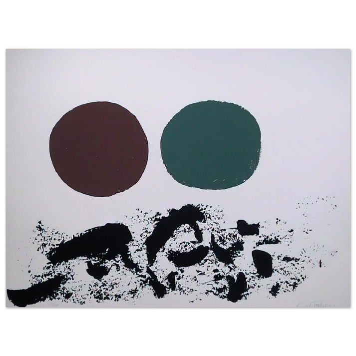 Adolph Gottlieb - Flurry - 1967 75x100 cm / 30x40inches Fine Art Poster