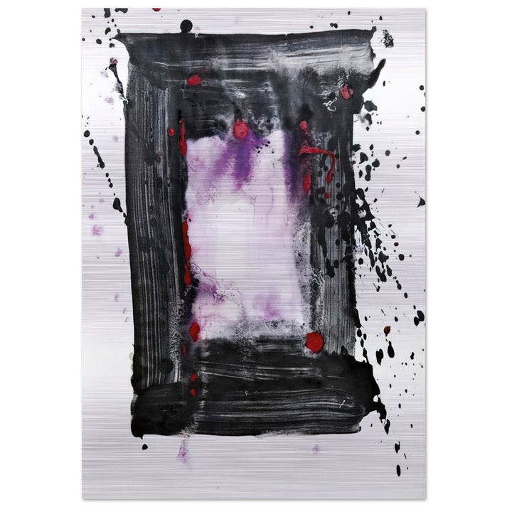 Untitled SF75-1117 - Sam Francis Brushed Aluminum Print - 70x100 cm / 28x40 inches | Sam Francis Aluminum Print | Sam Francis Prints