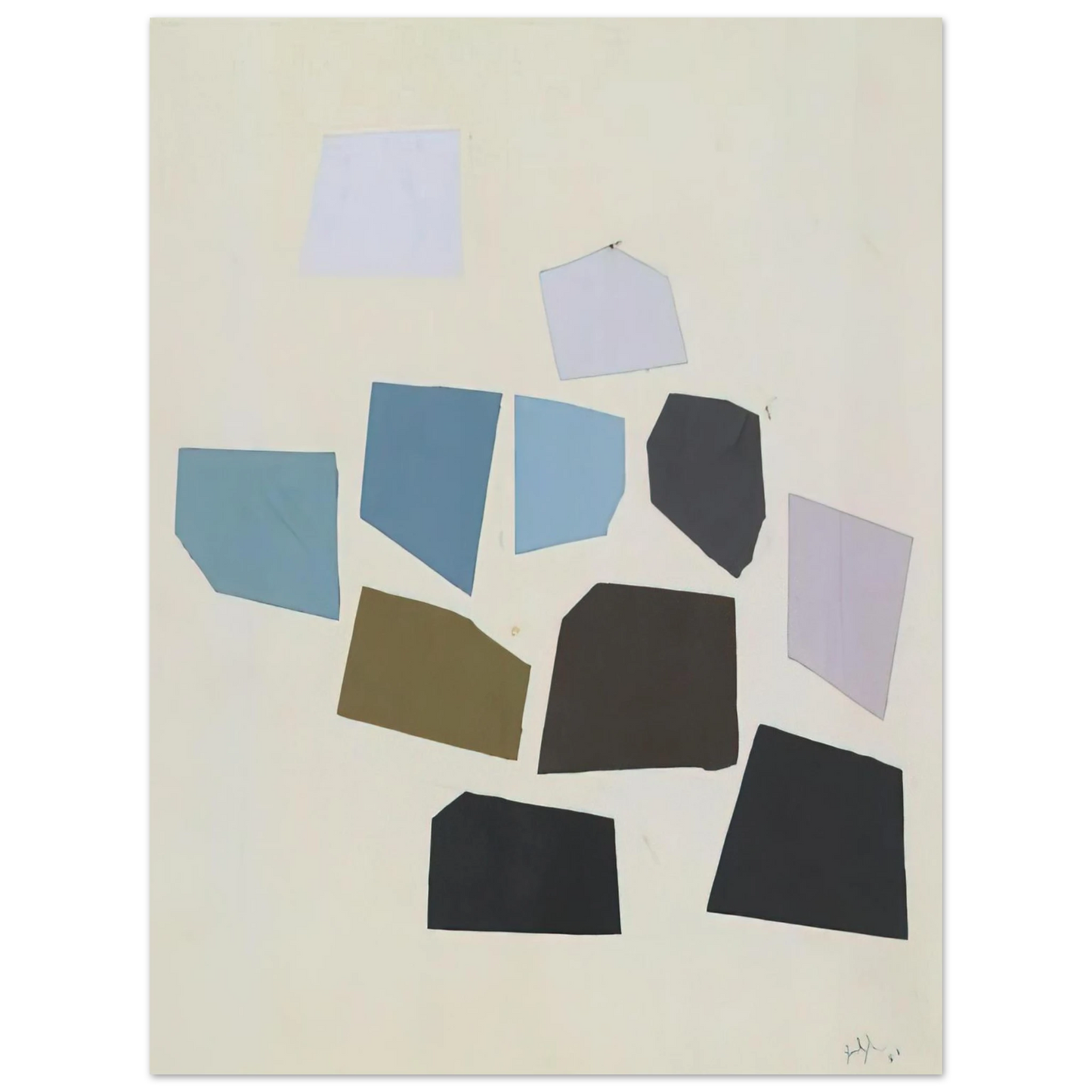 Robert Goodnough - Abstraction - Post-Painterly Abstraction 75x100 cm / 30x40inches Fine Art Poster