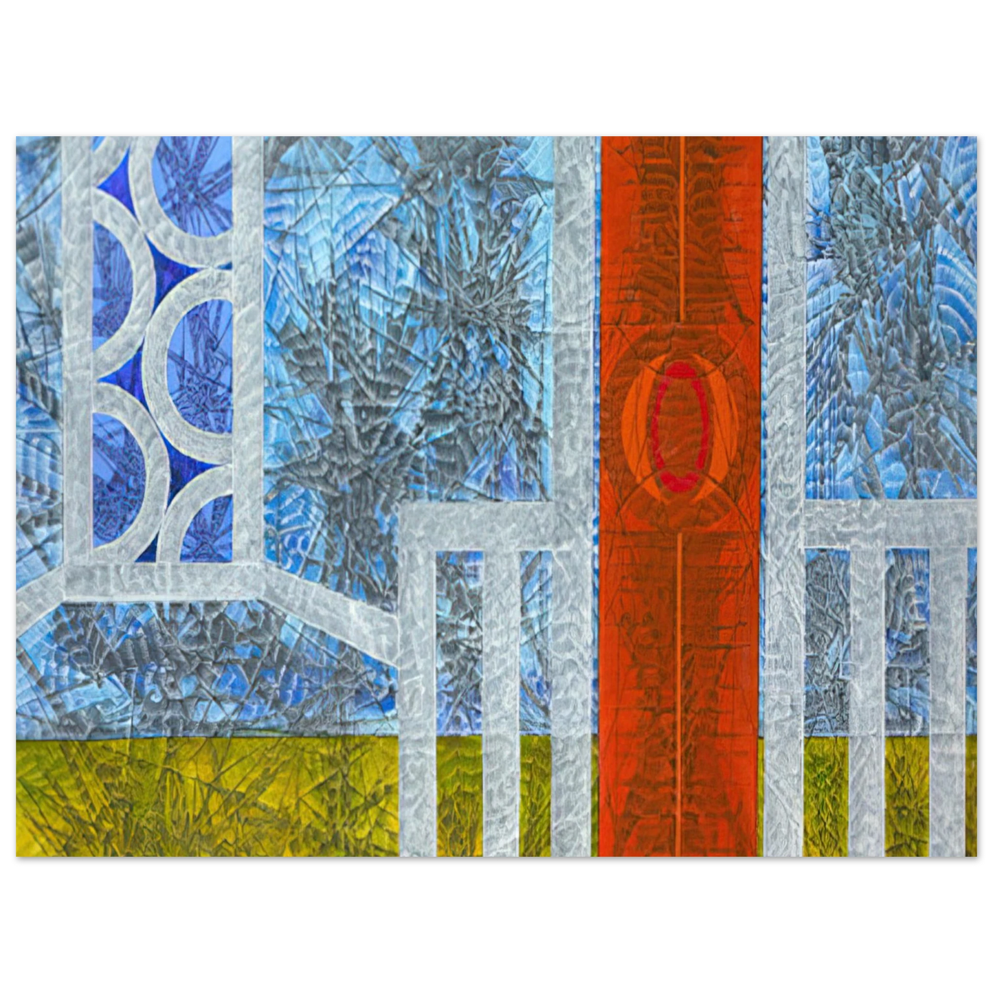 Jimmy Ernst - Epilogue - 1974 75x100 cm / 30x40inches Fine Art Poster