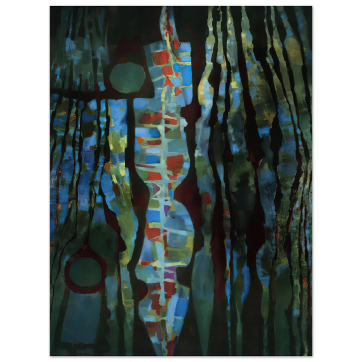 Alfred Manessier - Offrande de la terre I - 1961 75x100 cm / 30x40inches Fine Art Poster