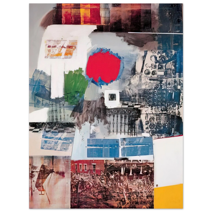 Robert Rauschenberg - ARCHIVE 1963 75x100 cm / 30x40inches Fine Art Poster