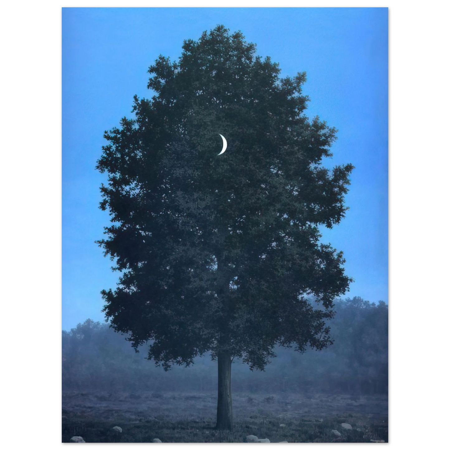 Rene Magritte - SIXTEENTH OF SEPTEMBER 1956 75x100 cm / 30x40inches Fine Art Poster